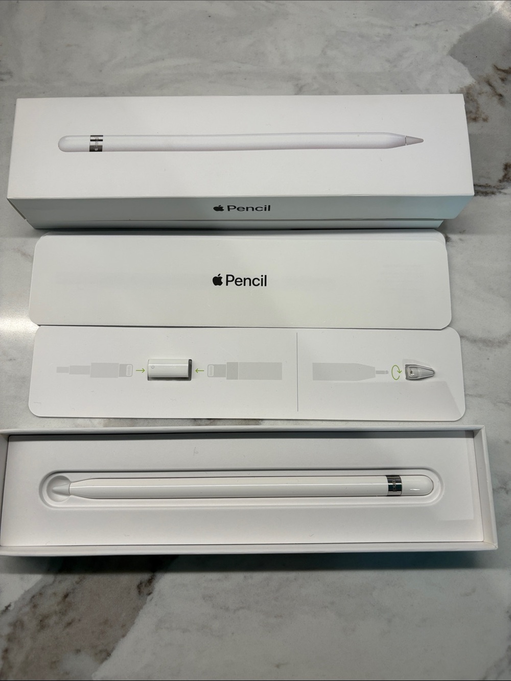 NWT Apple Pencil for iPads with Lightning connector and Apple Pencil Support